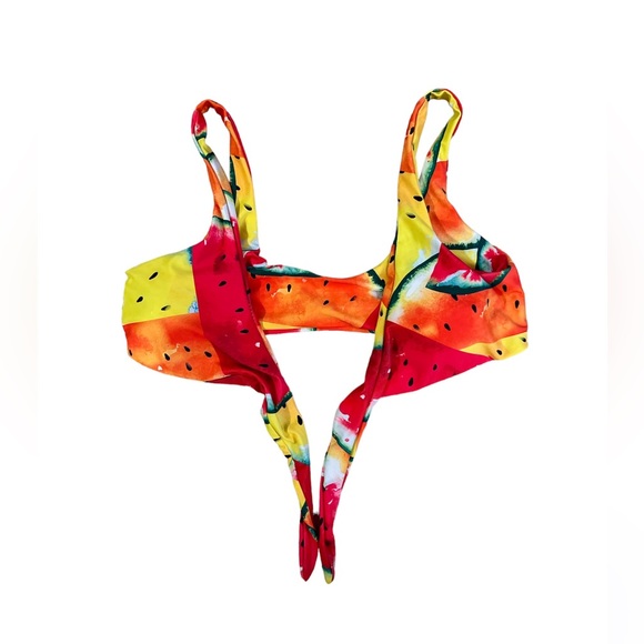 SHEIN High Wasted Watermelon Bikini with Removable Pads Size M - Picture 3 of 4